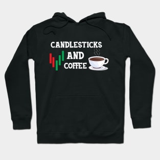 Trader - Candlesticks and Coffee Hoodie